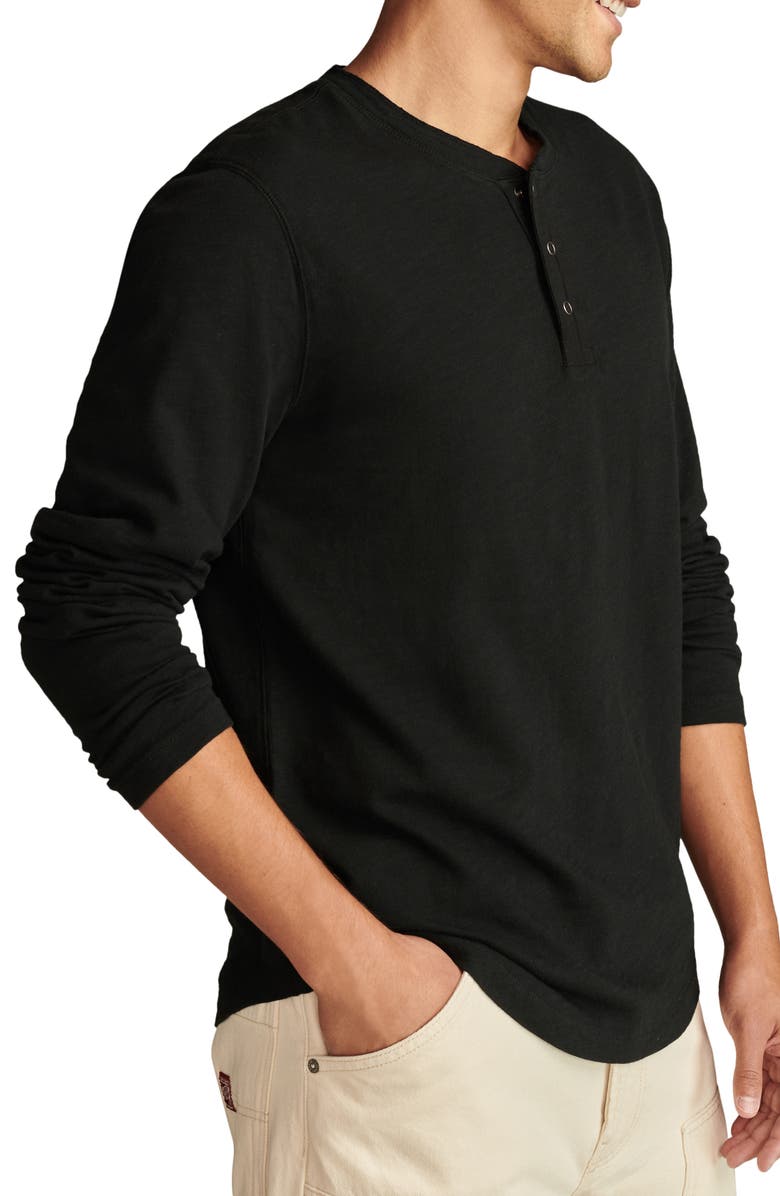 Lucky Brand Weekend Slub Henley, Alternate, color, 