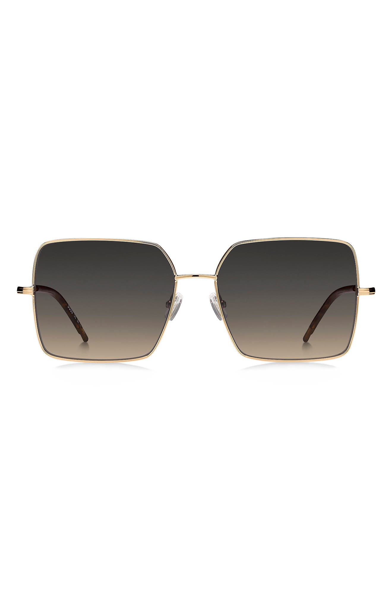 BOSS 57mm Square Sunglasses