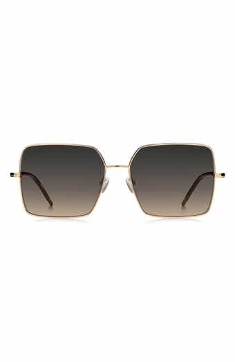 BOSS 57mm Square Sunglasses