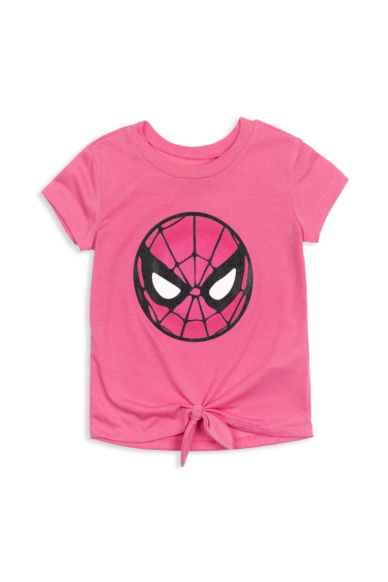 Spider-Man T-Shirt & Leggings Set, Alternate, color, Spider-Man Pink
