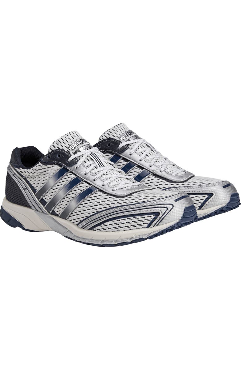 adidas x Sporty & Rich Adizero Adios Running Shoe, Main, color, White/ Collegiate Navy