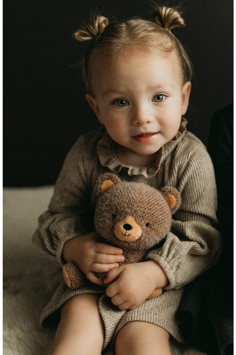 Baby Cubby Bear Stuffed Animal, Alternate, color, BROWN