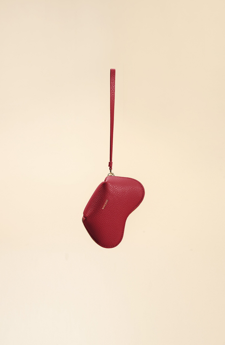 OLEADA Mini Le Coeur Pouch, Alternate, color, Scarlet