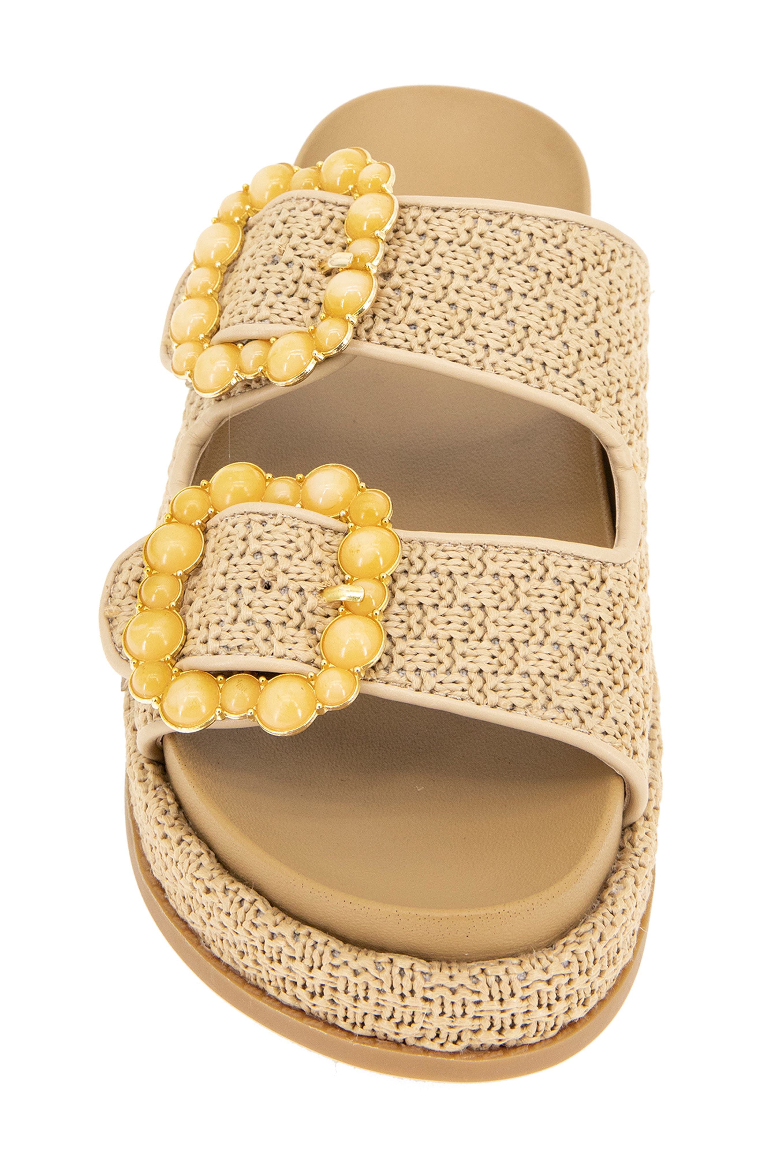 BCBGeneration Bexxi Slide Sandal, Alternate, color, Natural