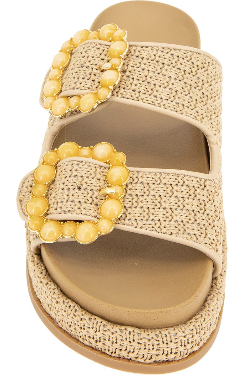 BCBGeneration Bexxi Slide Sandal, Alternate, color, Natural
