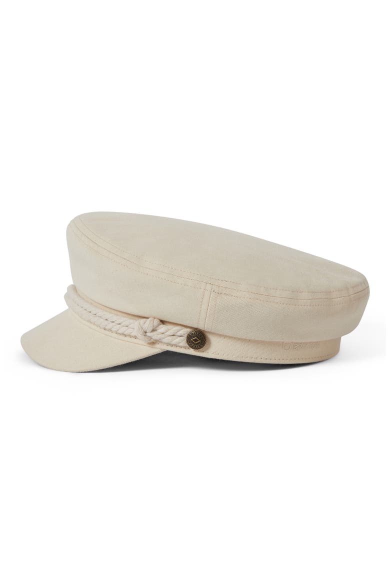 Fiddler Fisherman Cap, Alternate, color, EGRET WHITE