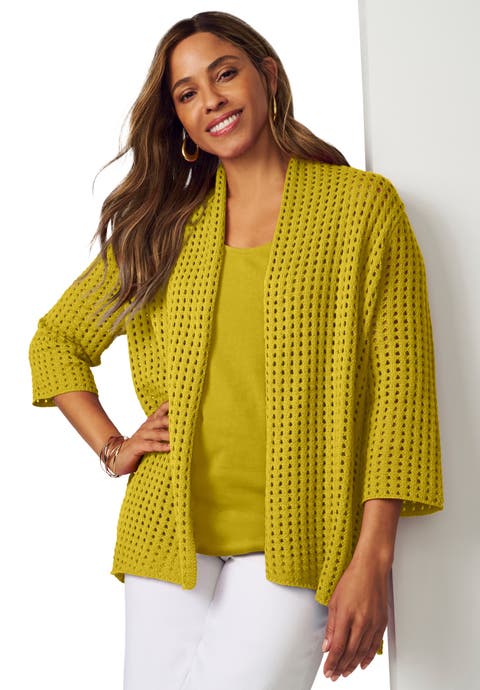 Crochet Cardigan (Plus)