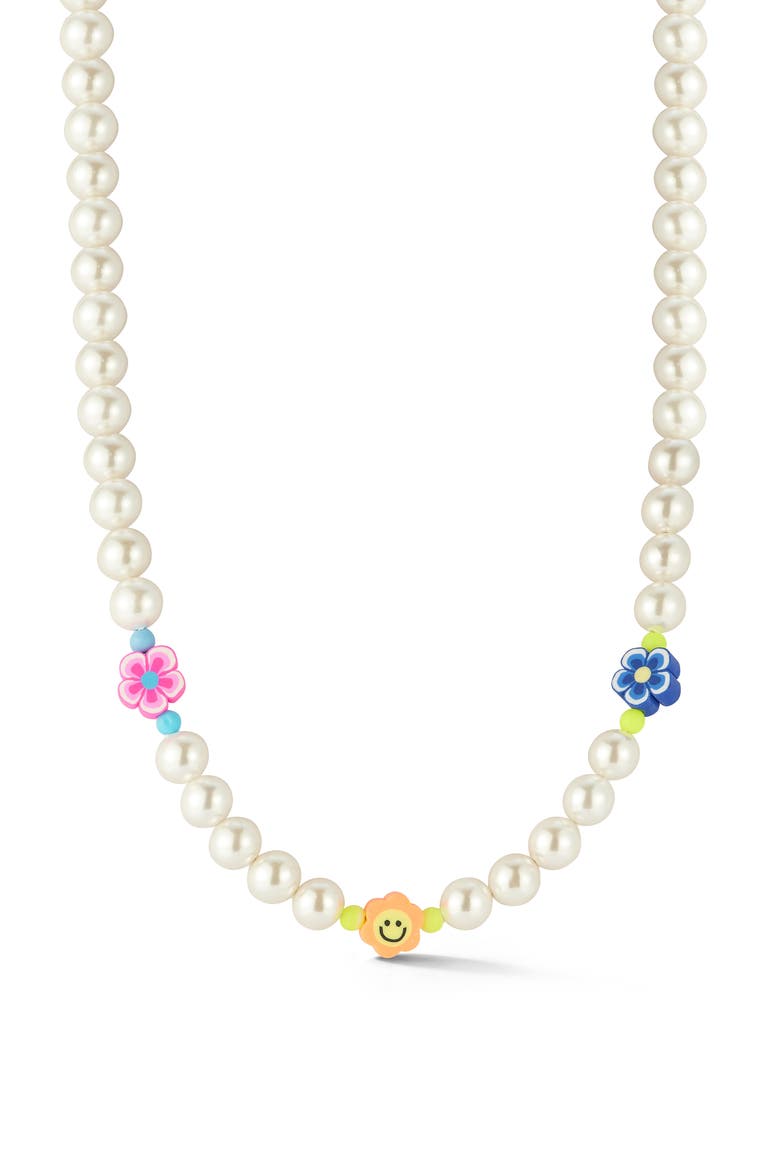 Freshwater Pearl Necklace, Main, color, IVORY