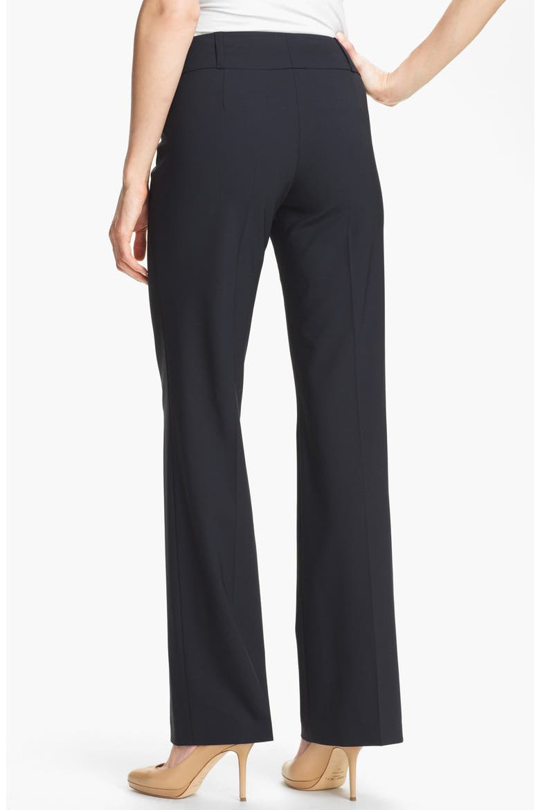'Tuliana 2' Stretch Wool Trousers, Alternate, color, NAVY