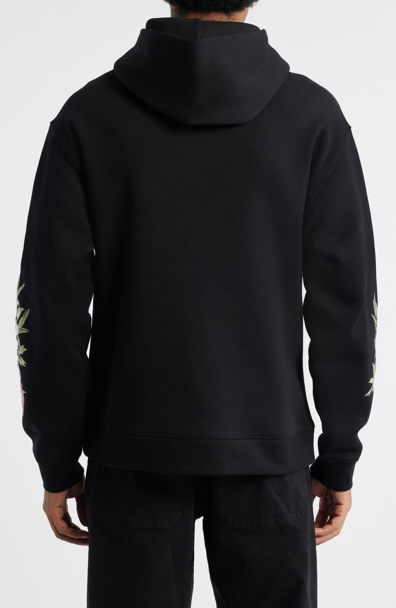 SANTO STUDIO Flower Fleece Graphic Hoodie, Alternate, color,