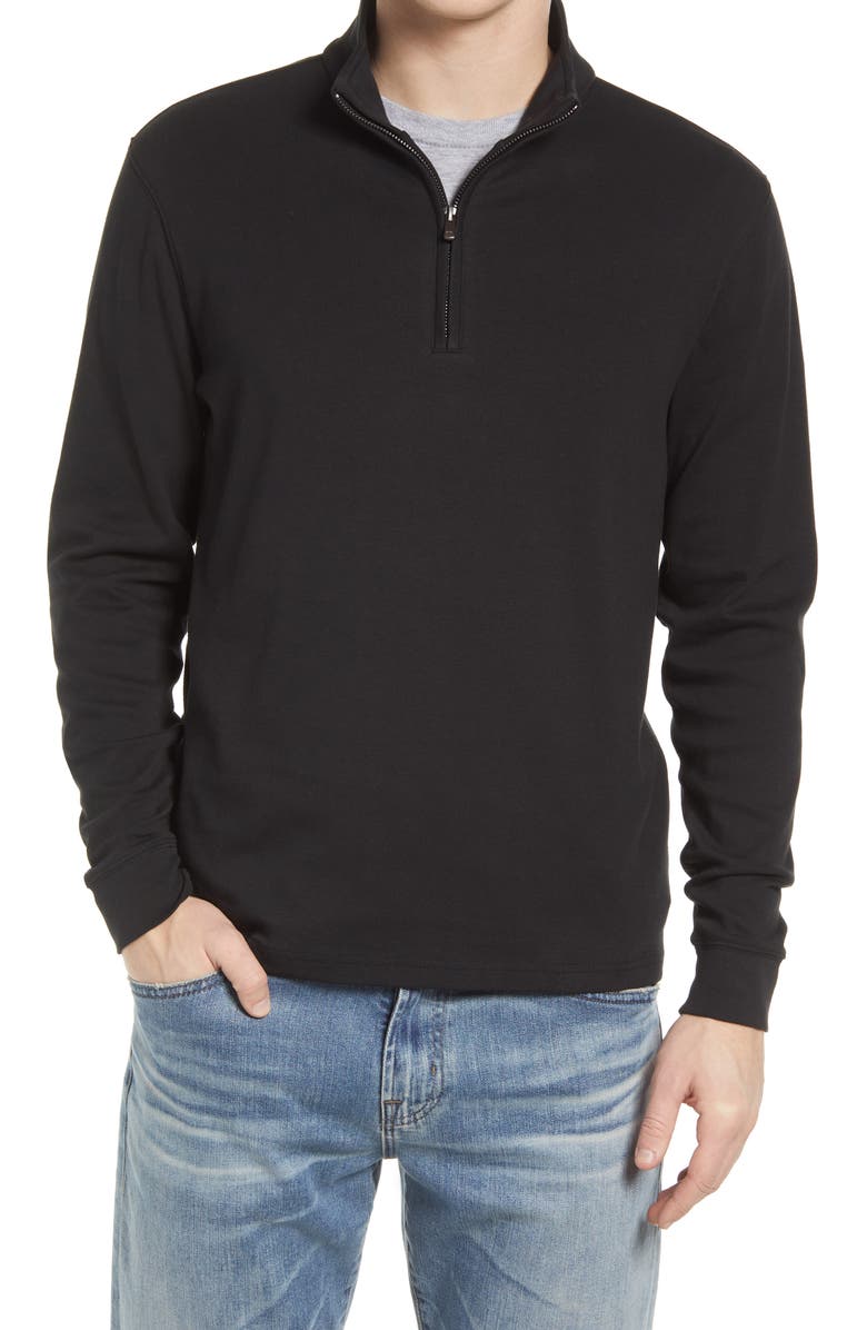 The Normal Brand Puremeso Quarter Zip Pullover, Main, color, 