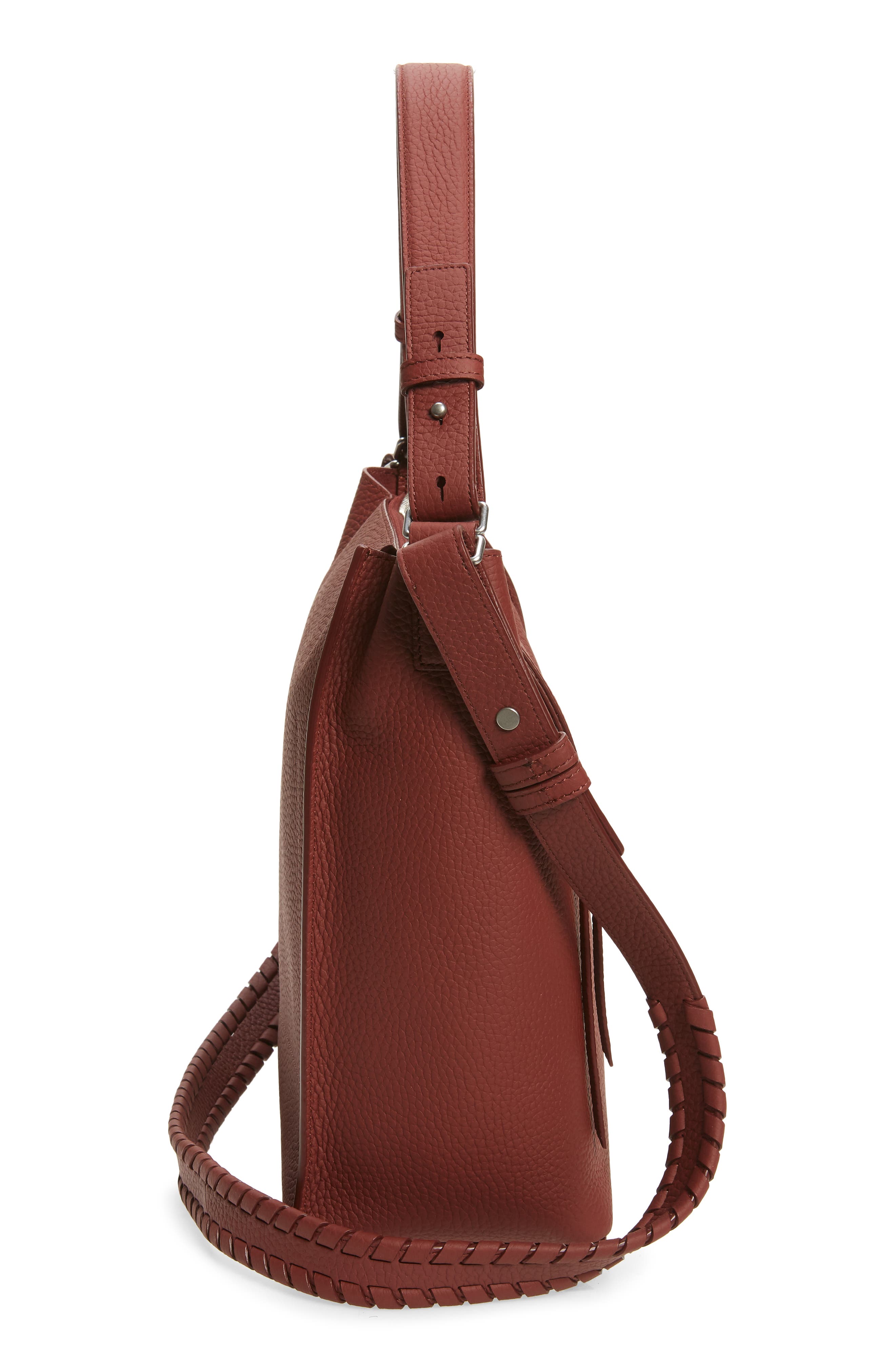 Kita Convertible Shoulder Bag, Alternate, color, BRICK