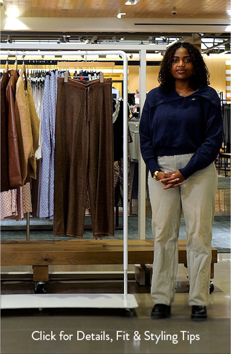 Freyja Loop Knit Drawstring Pants, sales video thumbnail