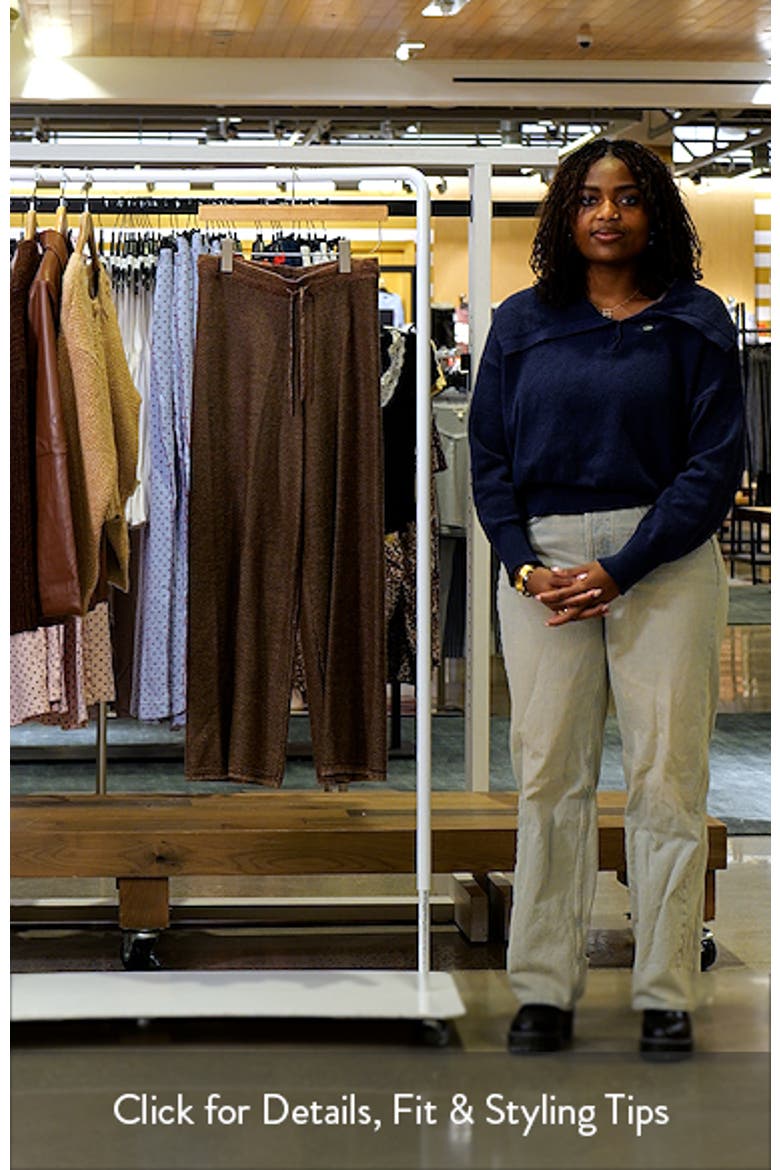 Freyja Loop Knit Drawstring Pants video