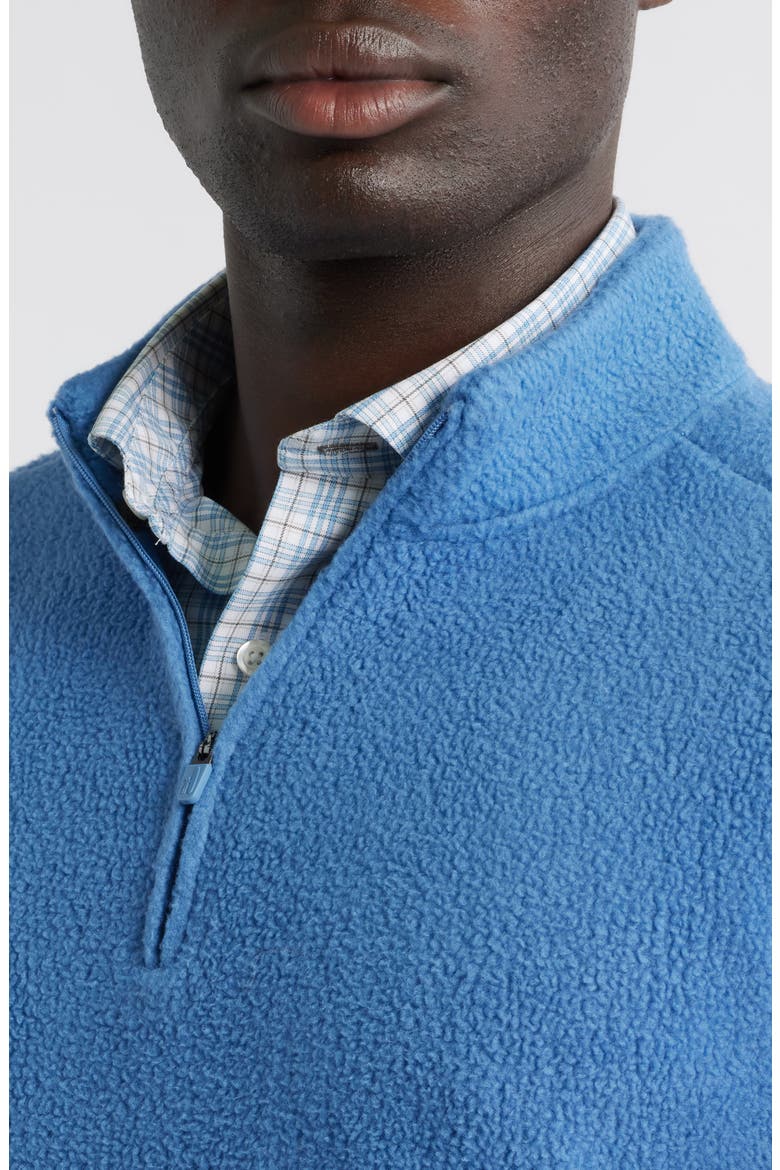 Dion Fleece Half Zip Pullover, Alternate, color, RIVERSIDE