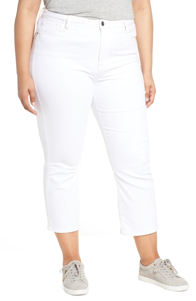 Sanctuary Modern High Rise Straight Leg Crop Jeans, Main, color, 