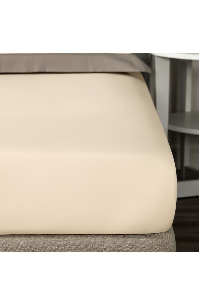 Togas Plaza Flat Sheet, Main, color, Beige