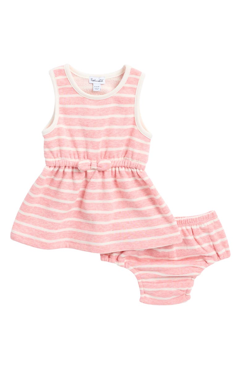 Splendid Broadwalk Stripe Dress & Bloomers, Main, color,