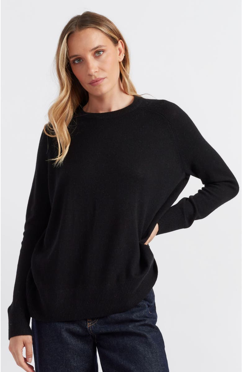 Chinti & Parker Pure Cashmere Summer Slouchy Sweater, Main, color, 