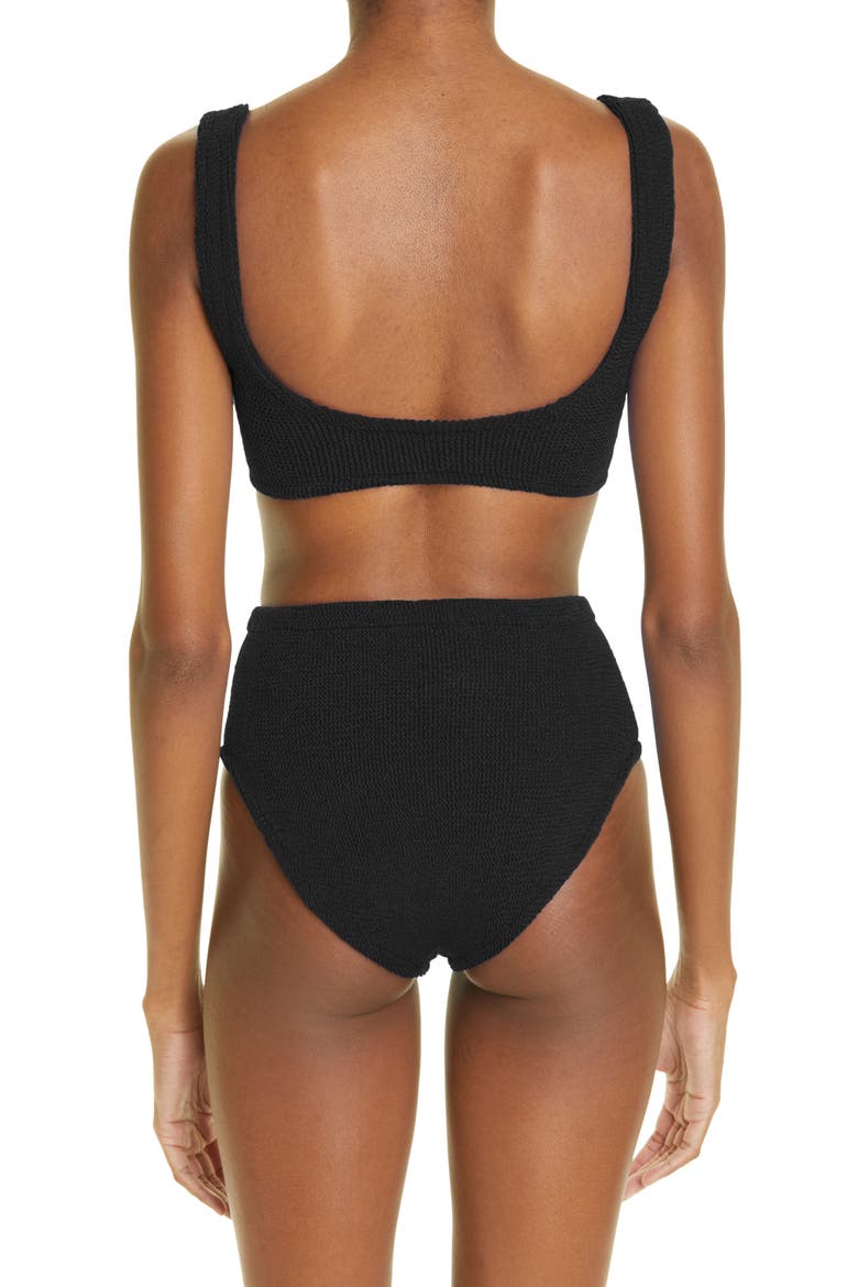Nadine Two-Piece Swimsuit, Alternate, color, BLACK