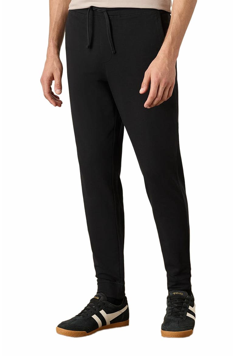 Organic Cotton Stash French Terry Jogger, Alternate, color, Black