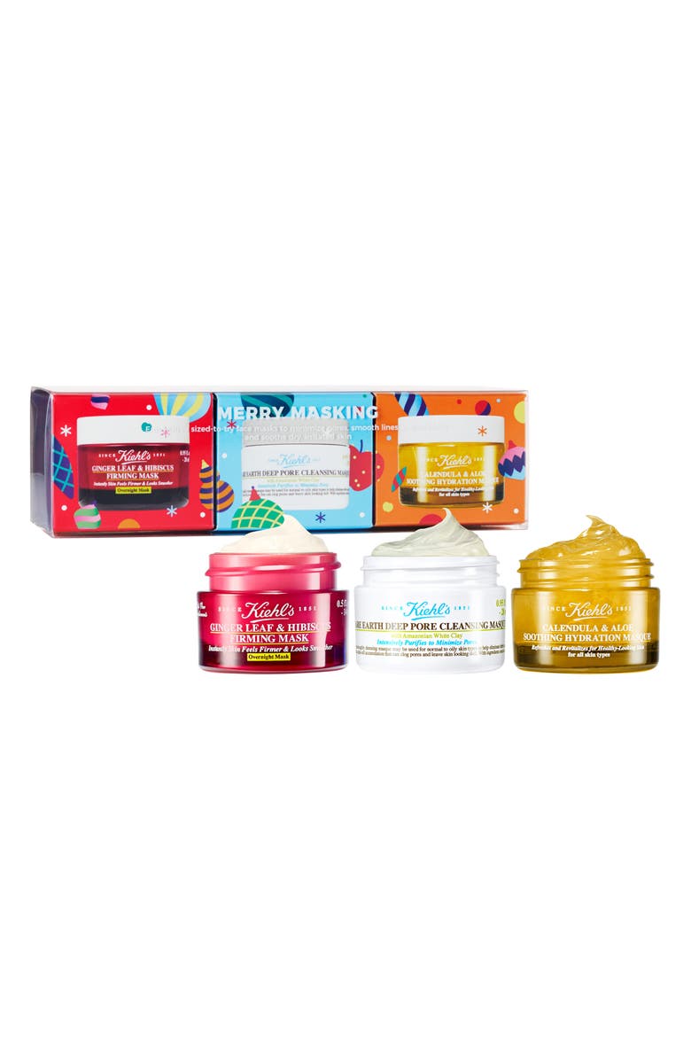 Kiehl's Since 1851 Merry Masking Travel Size Face Mask Set, Main, color,