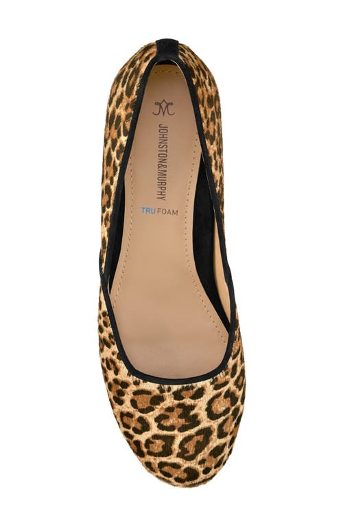Johnston & Murphy Sienna Pump In Animal Print
