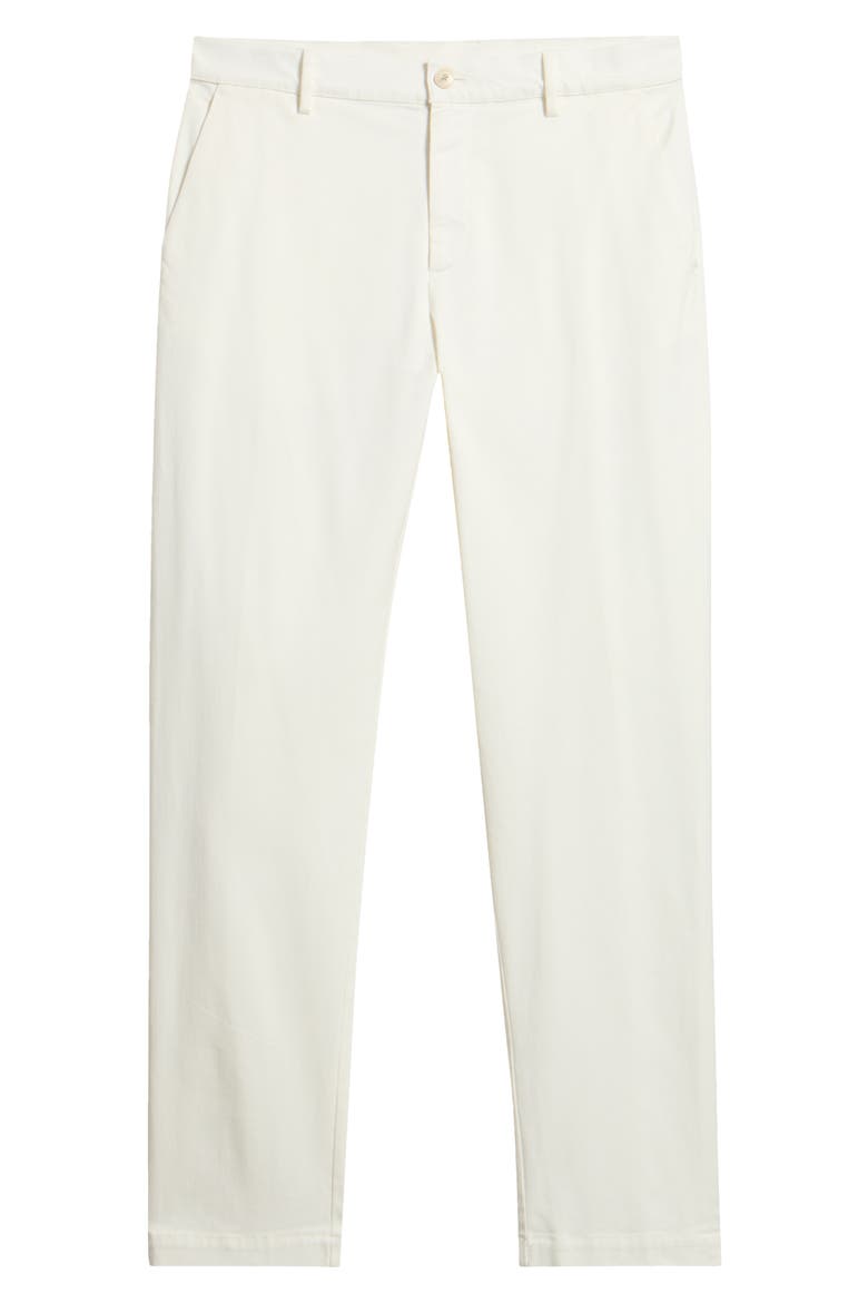 Regular Fit Gabardine Chinos, Alternate, color, WHITE