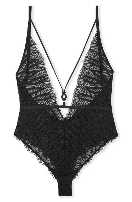 Etam Virtuose Bodysuit In Black
