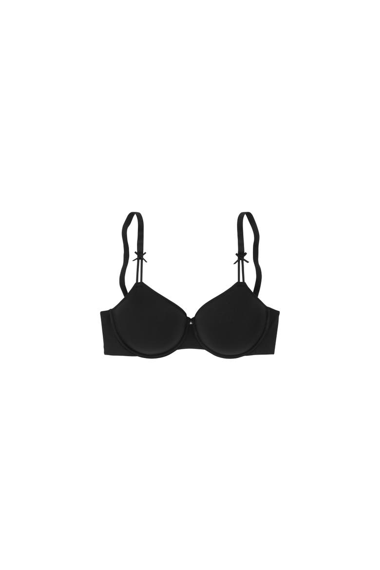 Unlined Minimizer Bra, Alternate, color, Black