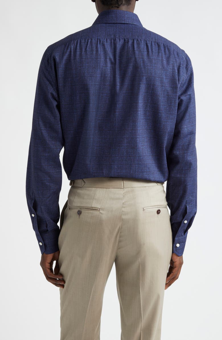 ISAIA Button-Up Shirt, Alternate, color, Blue