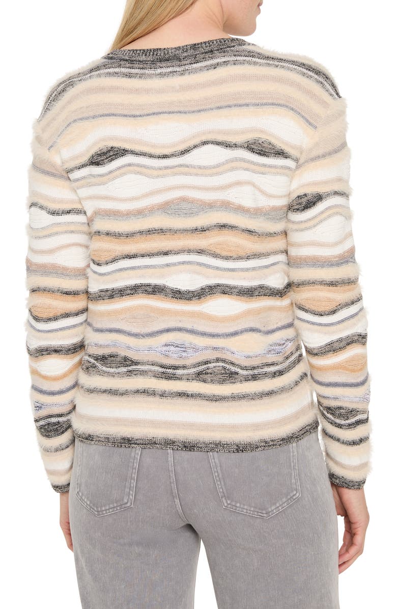 NIC+ZOE Odyssey Mix Sweater, Alternate, color, Neutral Multi
