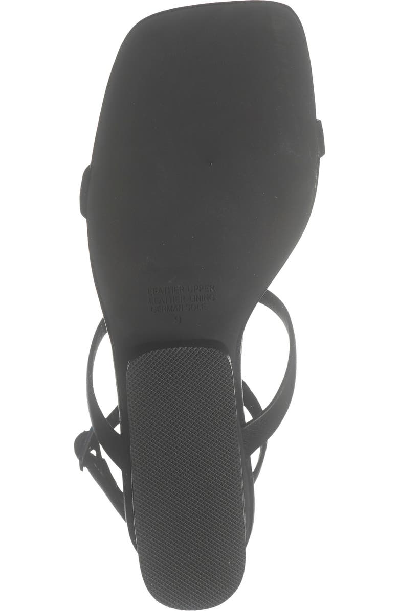 INTENTIONALLY BLANK Semy Ankle Strap Wedge Sandal, Alternate, color, Black