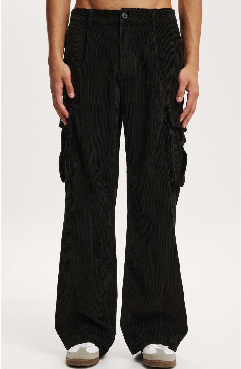 Cotton On Men's Baggy Pleat Cargo Pant, Main, color,
