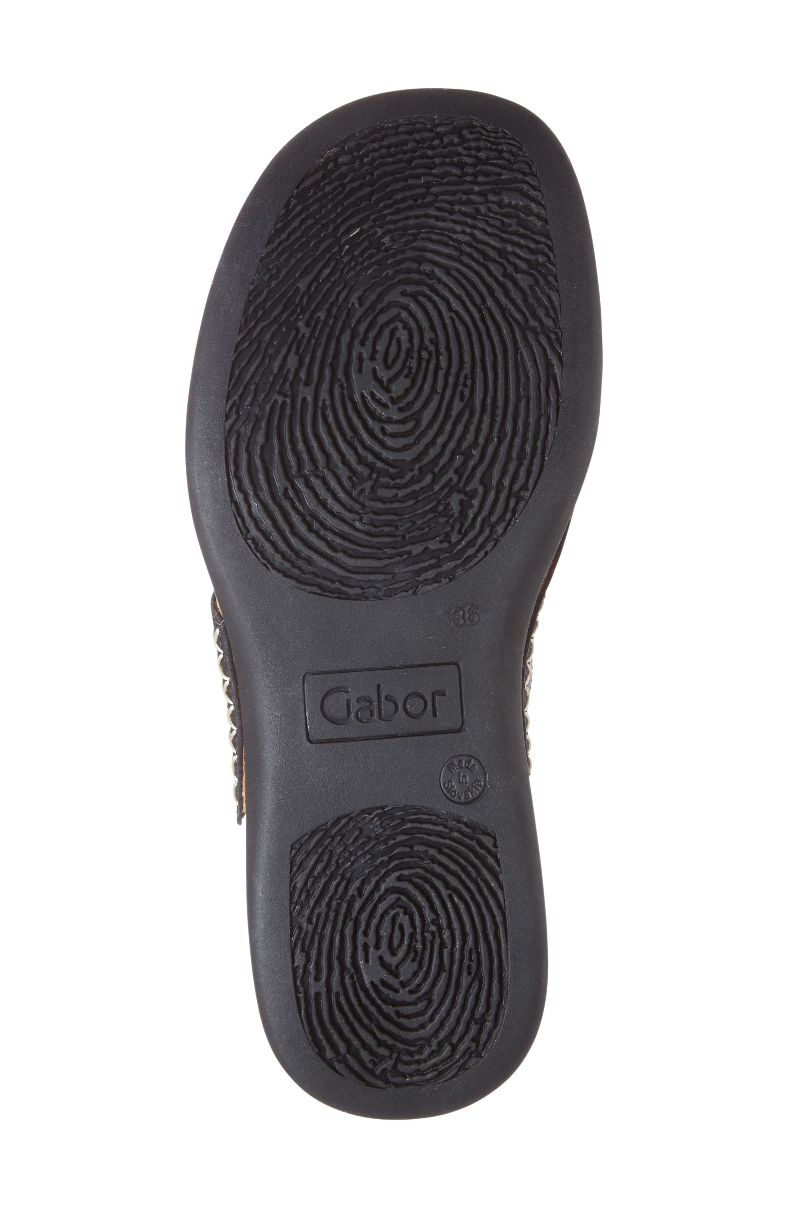 Gabor Toe Loop Sandal, Alternate, color, 