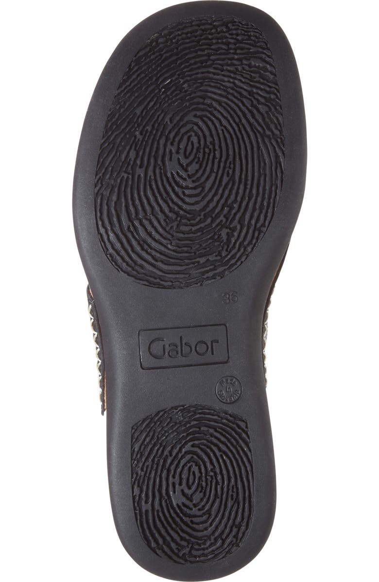 Gabor Toe Loop Sandal, Alternate, color,