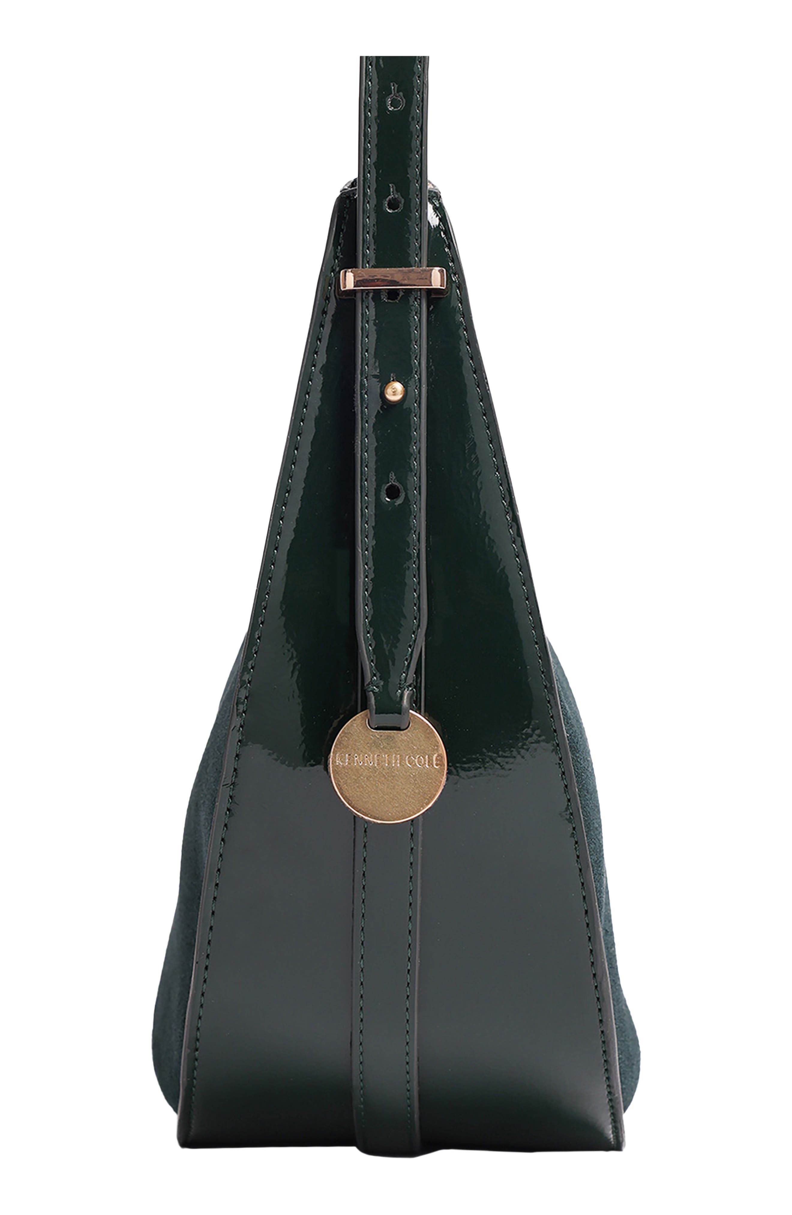 Chelsea Medium Leather Hobo, Alternate, color, LODEN