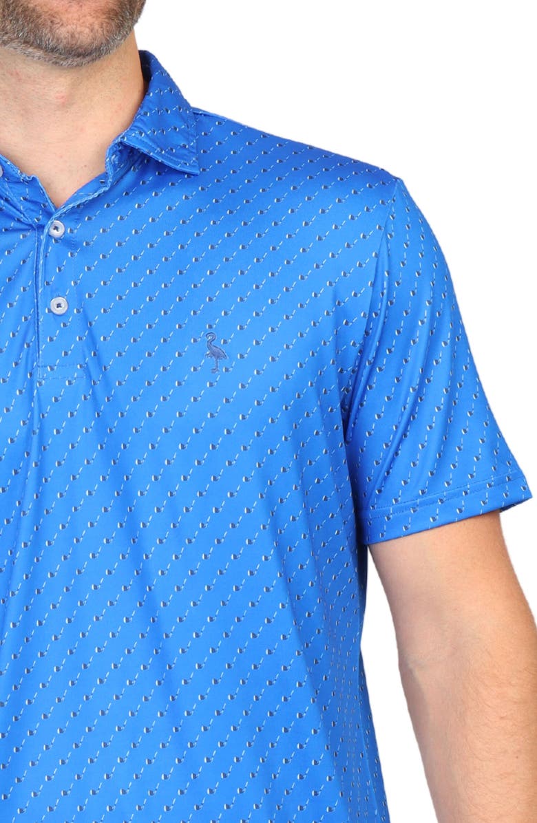TailorByrd Golf Clubs Performance Polo, Alternate, color, Admiral Blue