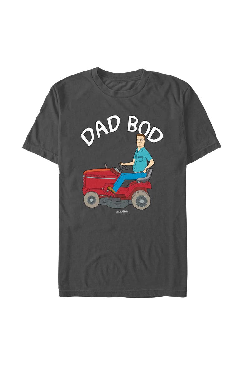 Men's King of the Hill This Is My Dad Bod  Graphic T-Shirt, Main, color, Charcoal