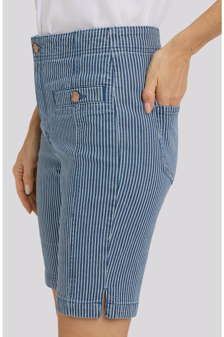 Ella Denim Shorts, Alternate, color, MALAGA STRIPE