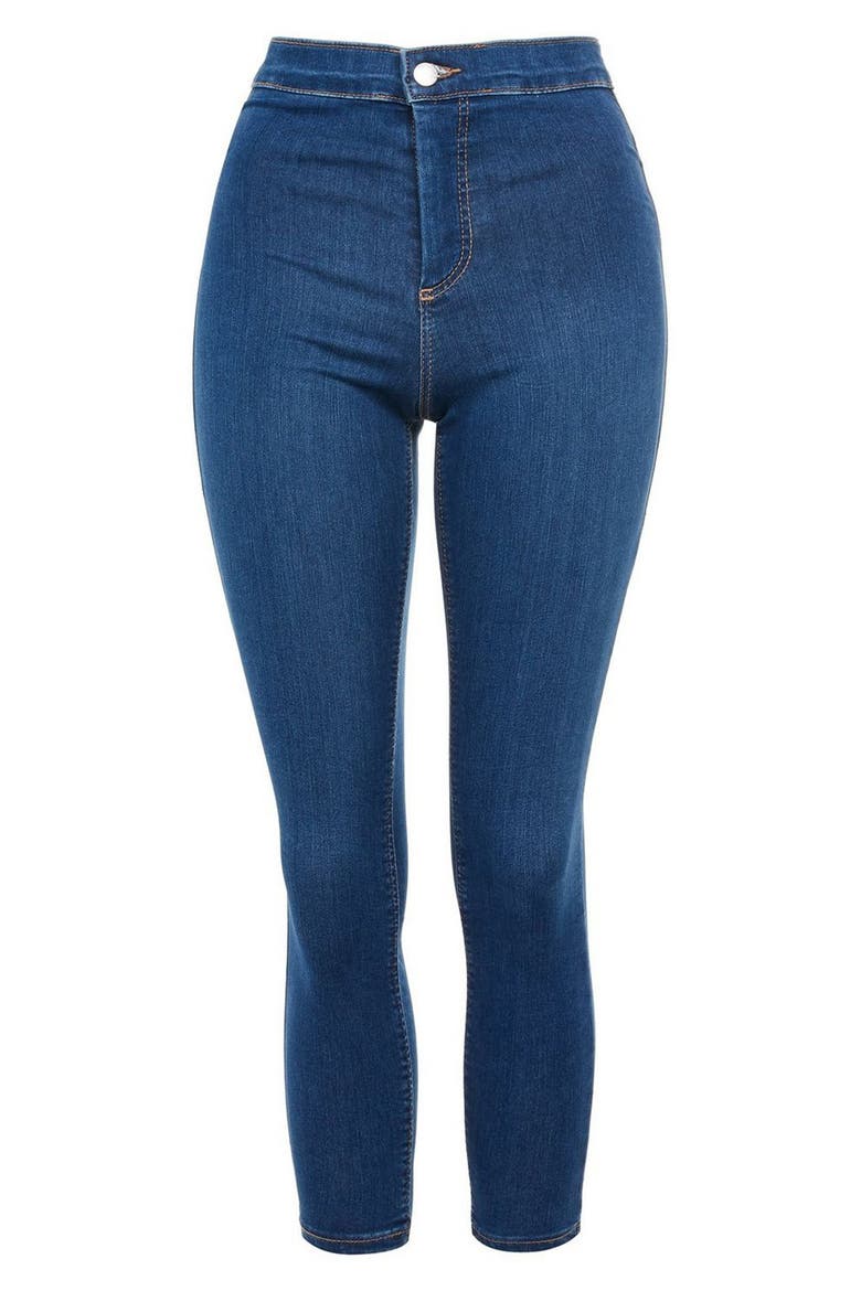 Joni High Waist Skinny Jeans, Alternate, color, BLUE