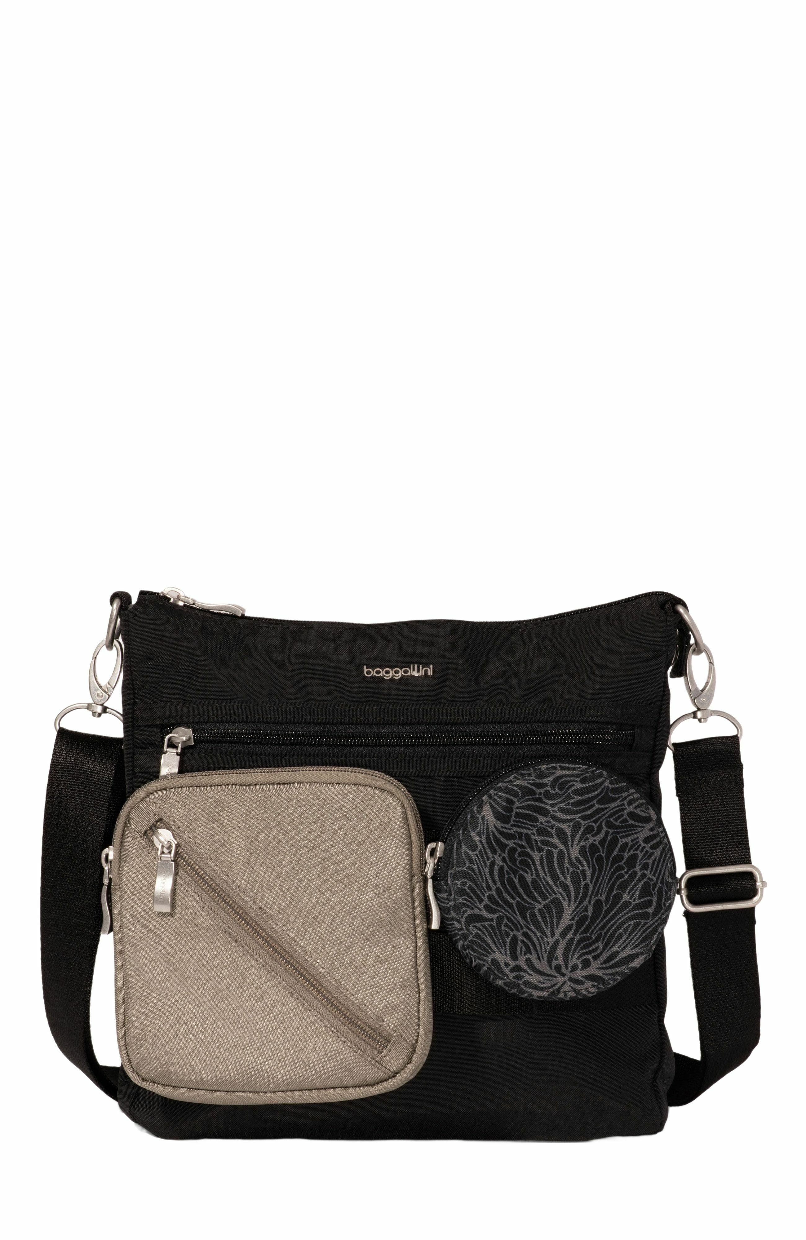 BAGGALLINI Snap 
Go Modular Slim Crossbody Bag, Main, color, Black