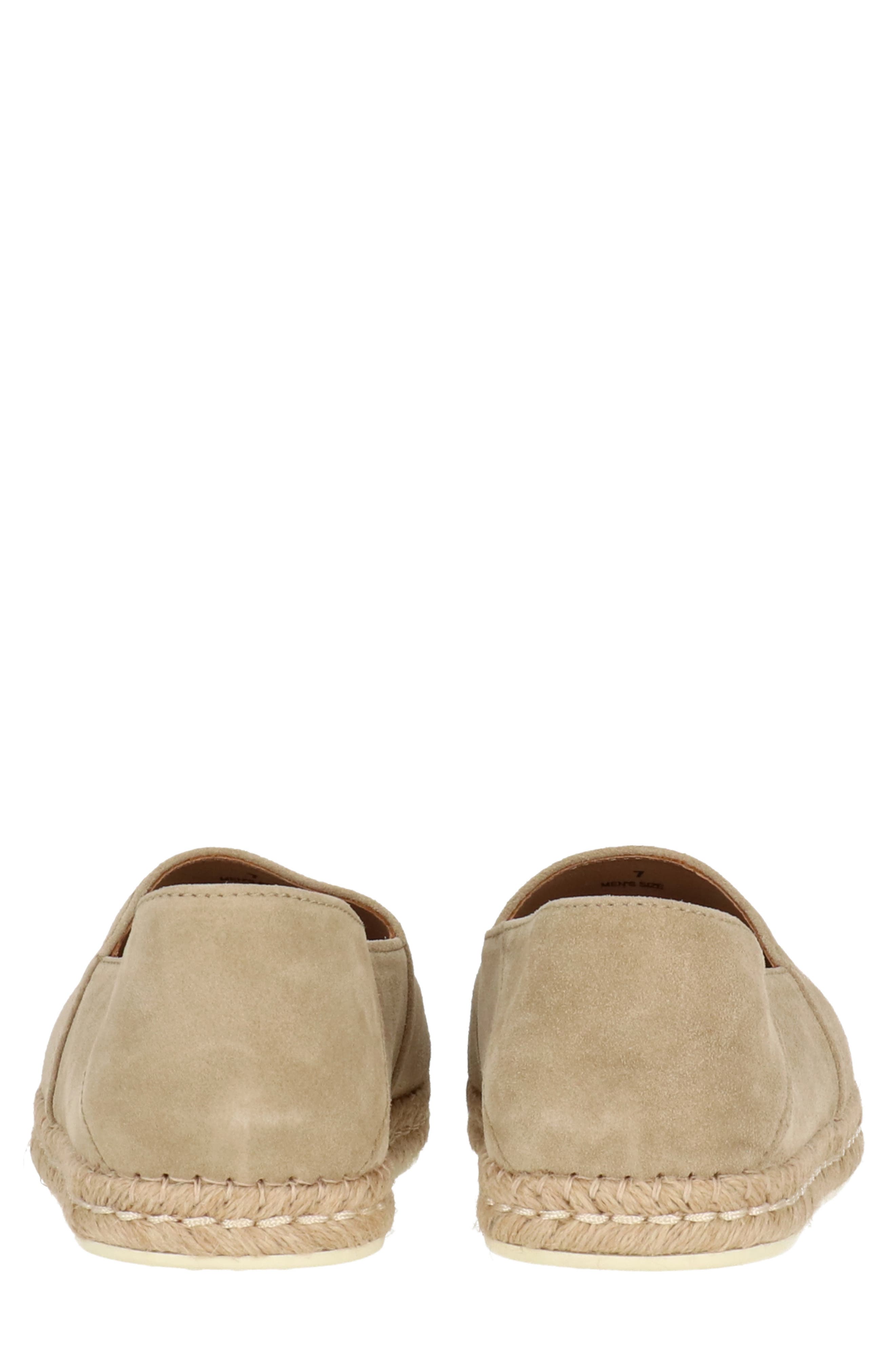 Tod's Suede Espadrille Loafer, Alternate, color, 