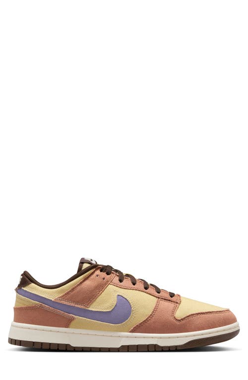 Nike Dunk Low Retro Sneakers In Brown