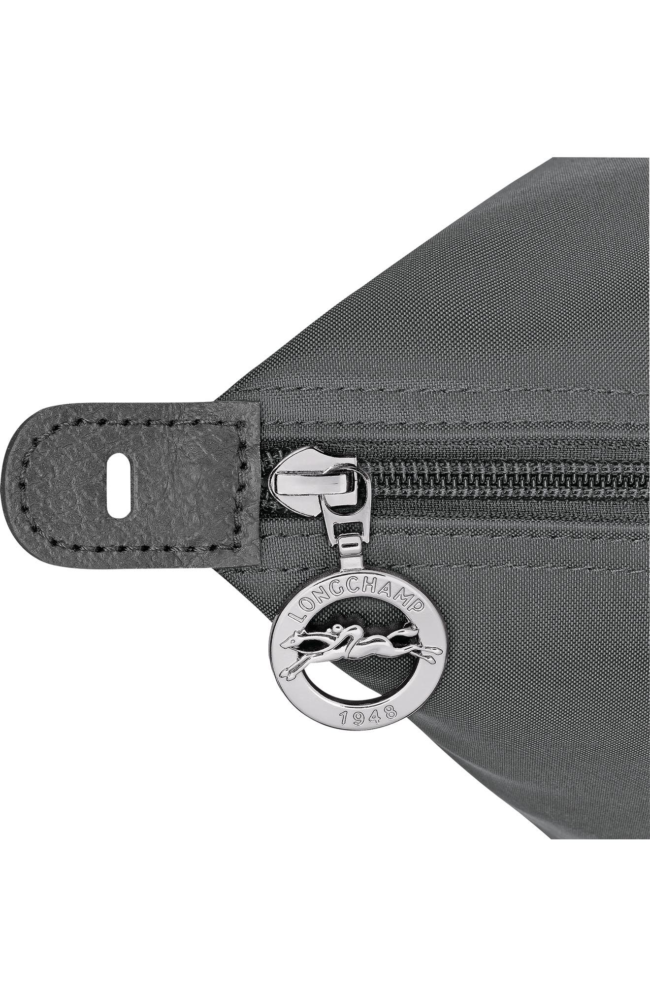 Large Le Pliage Recycled Polyamide Travel Bag, Alternate, color, ANTHRACITE