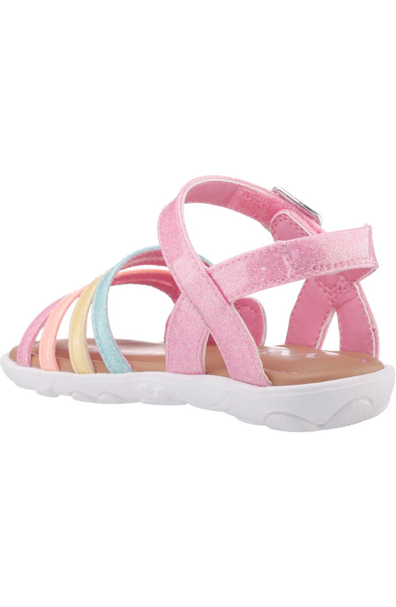 Nina Kids' Bravo Sandal, Alternate, color, Pink Coated Glitter