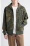 selected Camo Combi Green Garment Dyed