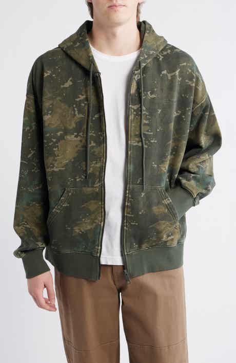 Benton Camo Cotton French Terry Zip Hoodie