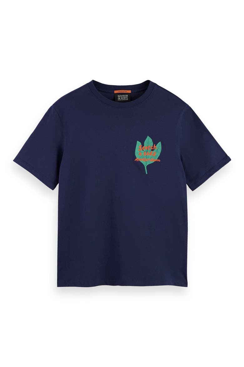 Regular Fit Graphic T-Shirt, Alternate, color, PEACOAT