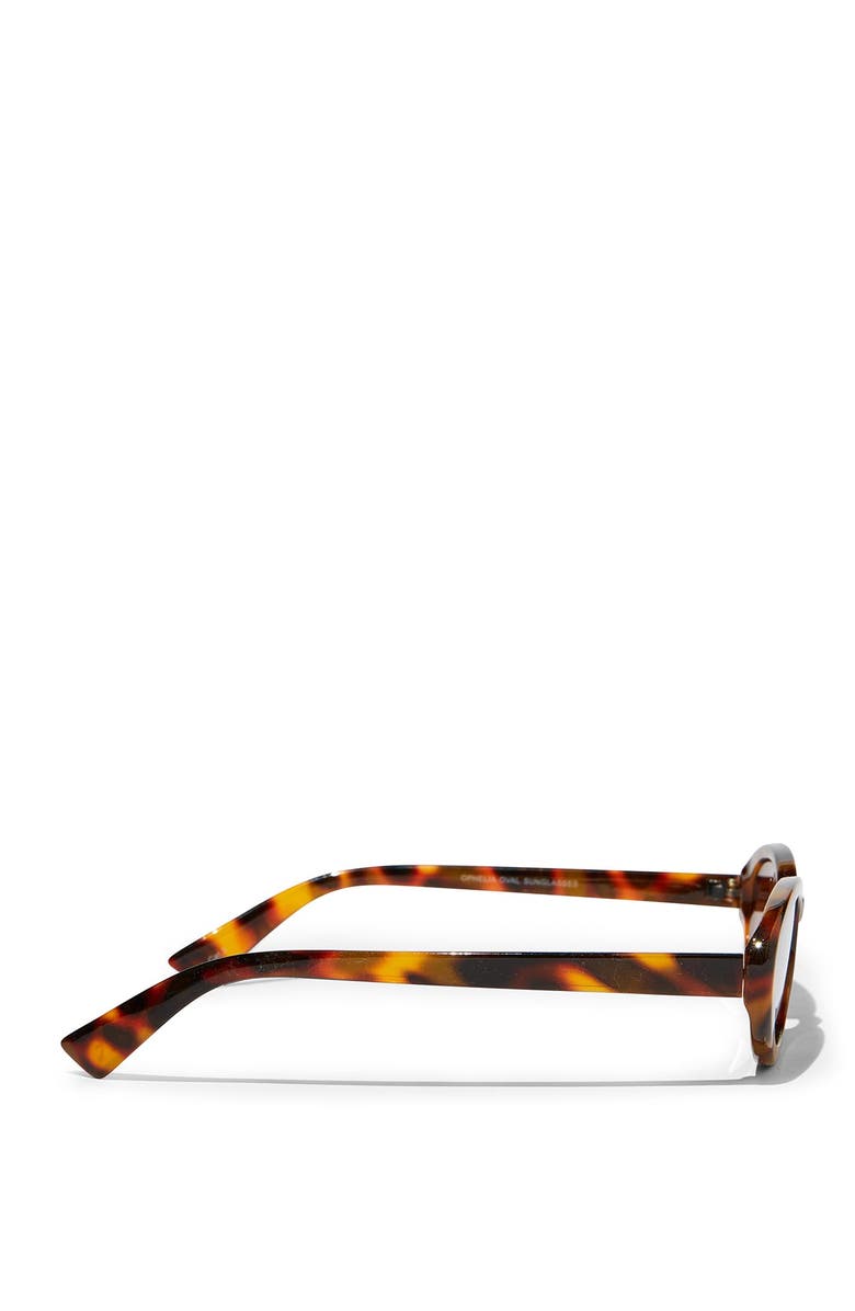 Rubi Shoes Ophelia Oval Sunglasses, Alternate, color, 